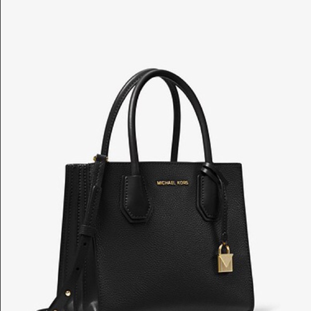 MICHAEL KORS Mercer MD Pebbled Leather Accordion